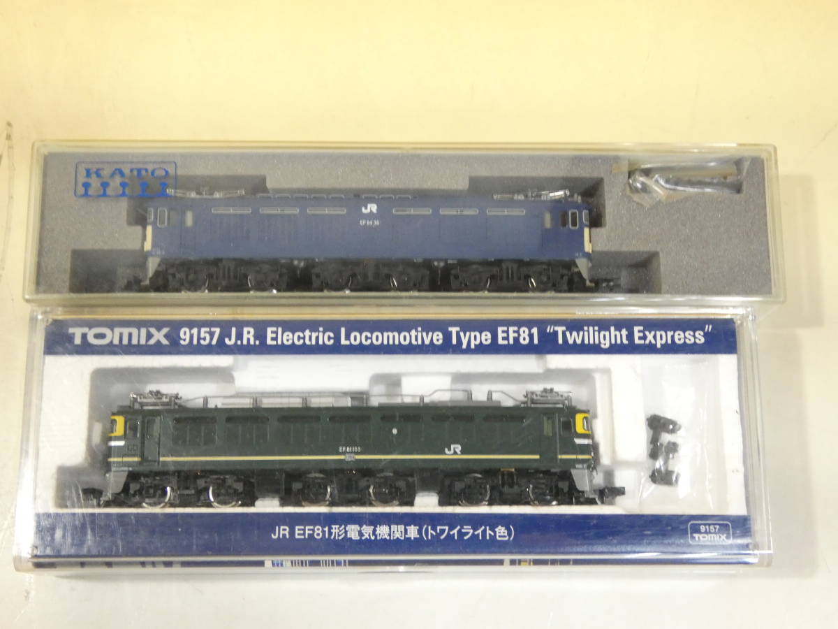 鉄道模型】Nゲージ KATO Tomix 電気機関車 EF64 一般色前期形？ JR EF81