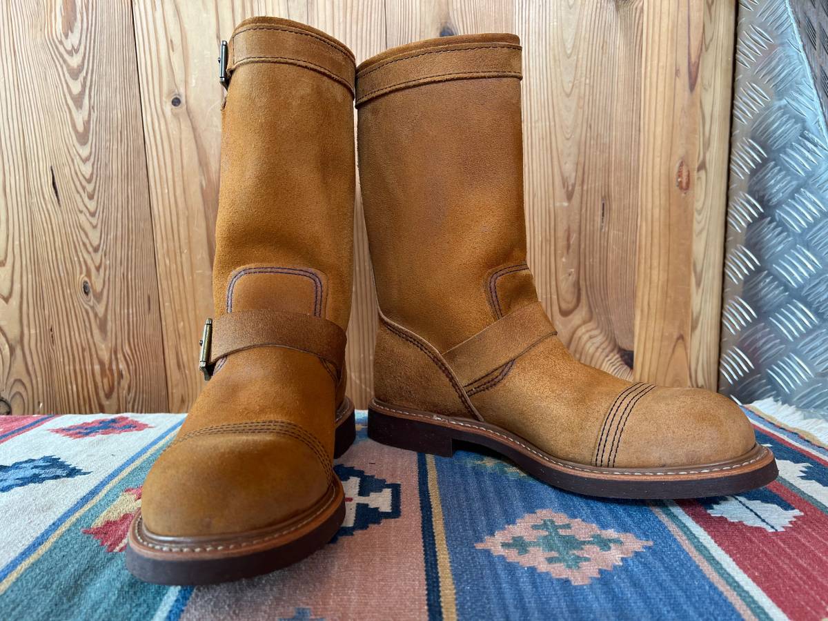 レッドウィング 8123 アイアンスミス バーントオレンジ ミュールスキナー 9D 11年 試着のみ美品