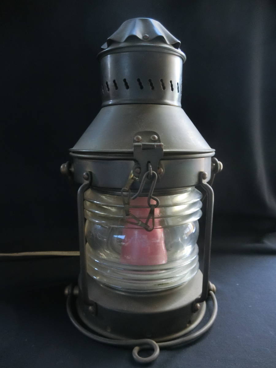 ランタン ランプ 電球 レトロ アンカーランプ 電球仕様 ランタン 船舶