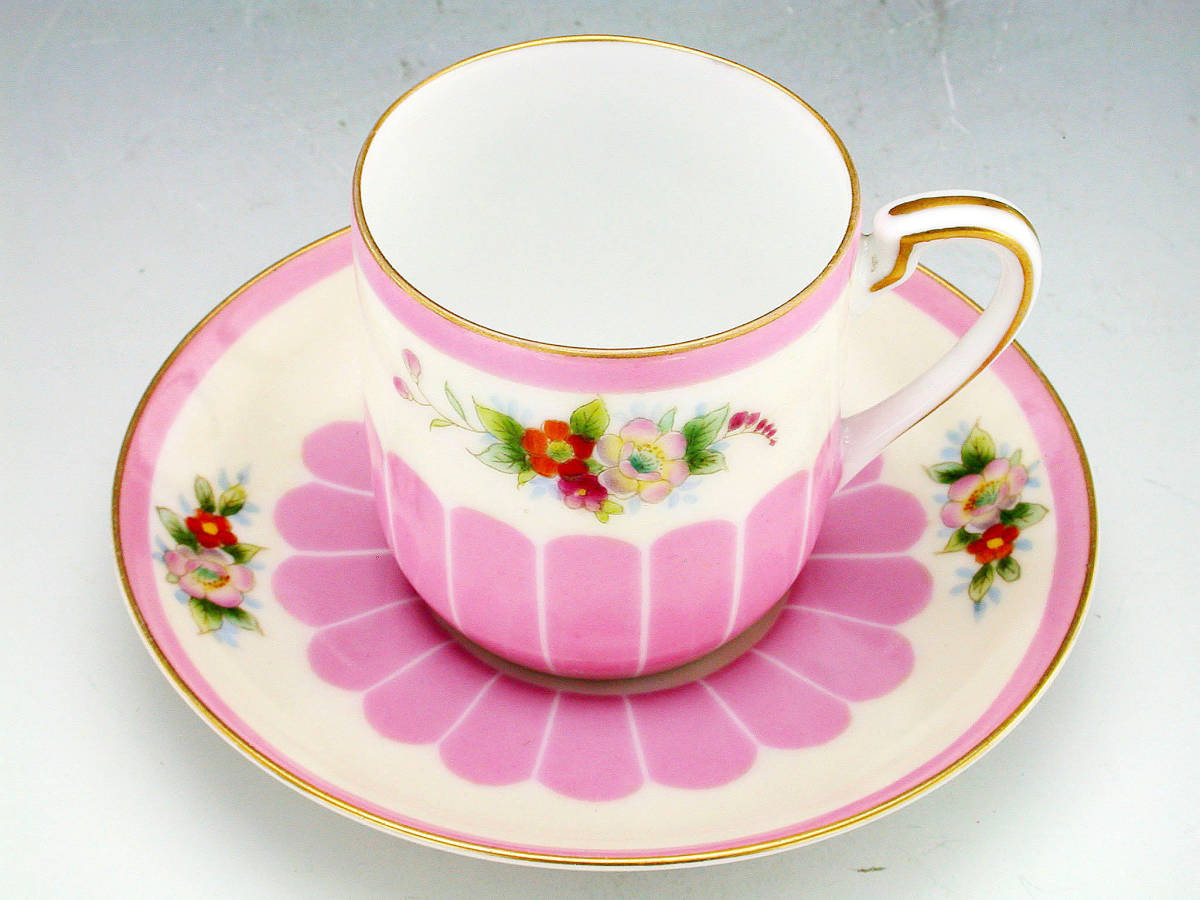 オールドノリタケ銘品!! オールドノリタケ・金彩桃花弁装飾華図紋 
