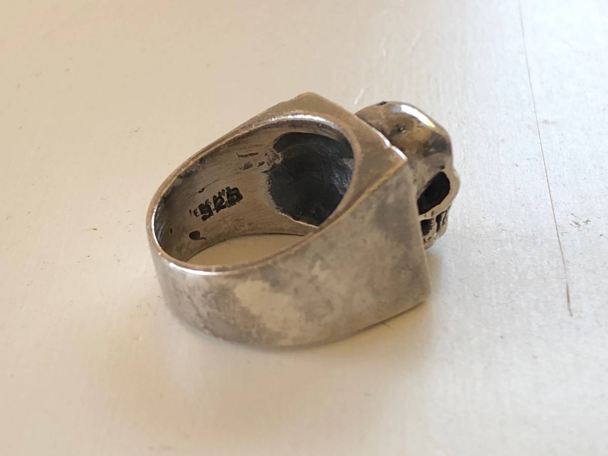 VERSANI ヴェルサーニ ベルサーニ シルバー925 リング スカル ドクロ