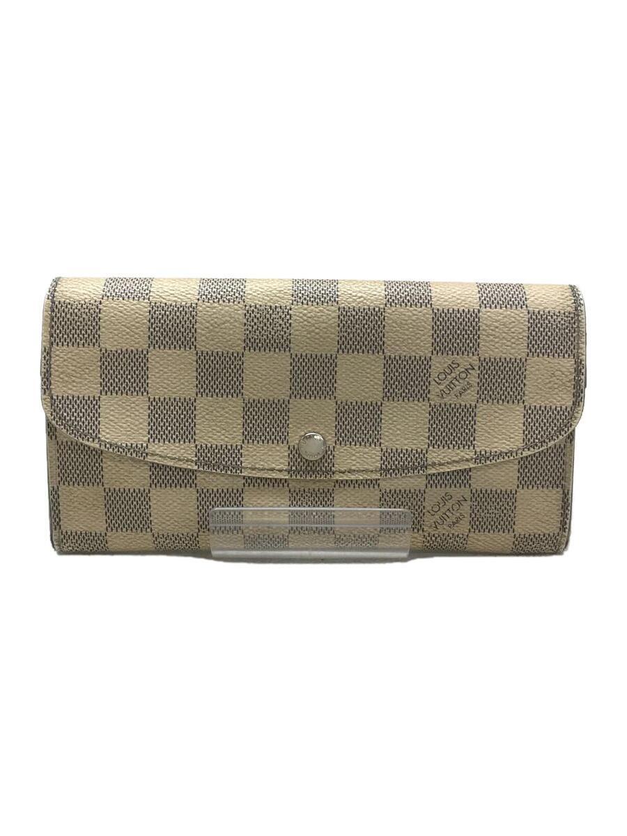 LOUIS VUITTON◆長財布/-/WHT/総柄/レディース/N63021