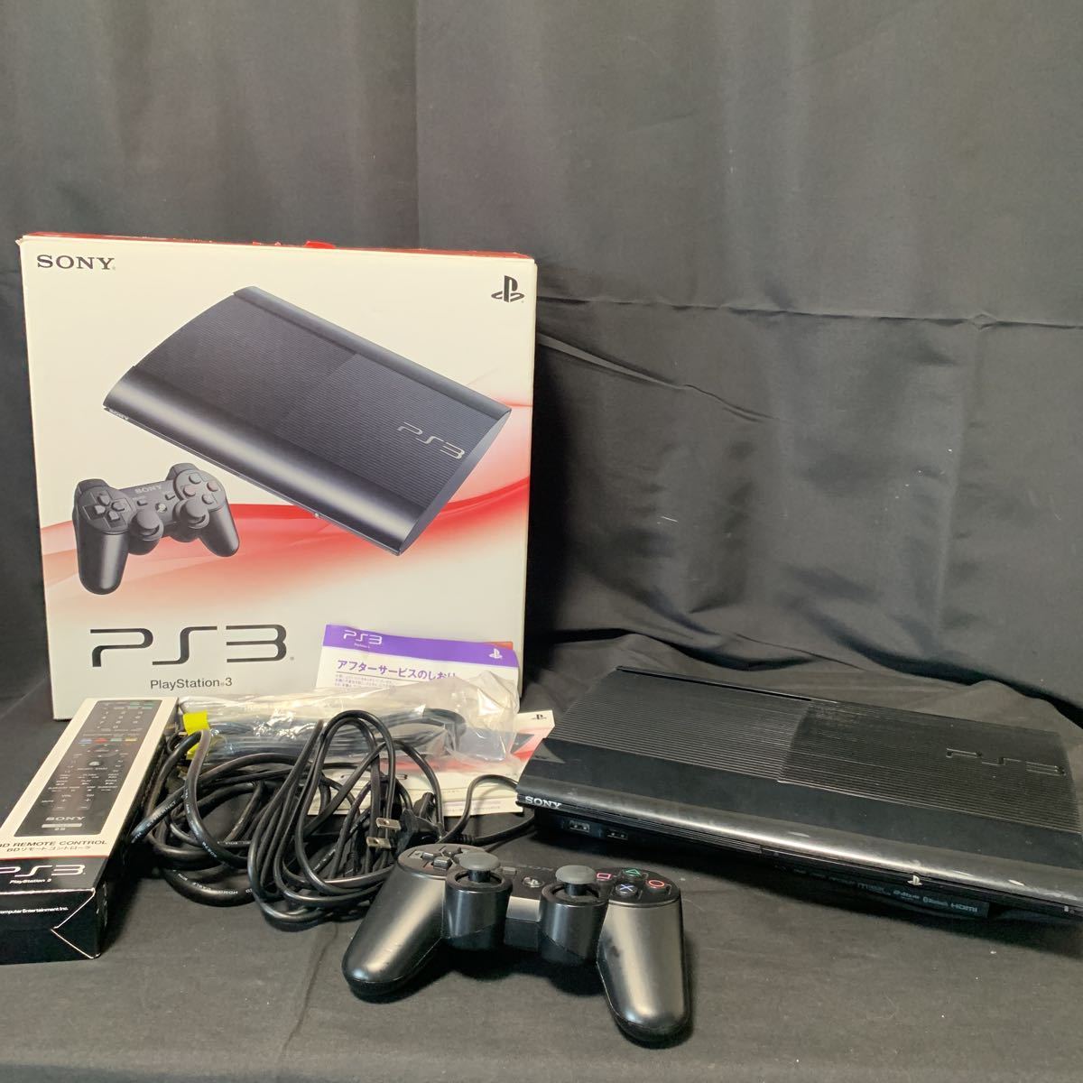 SONY CECH-4000C Playstation3 PS3 プレステ3 ブラック ゲーム機 本体