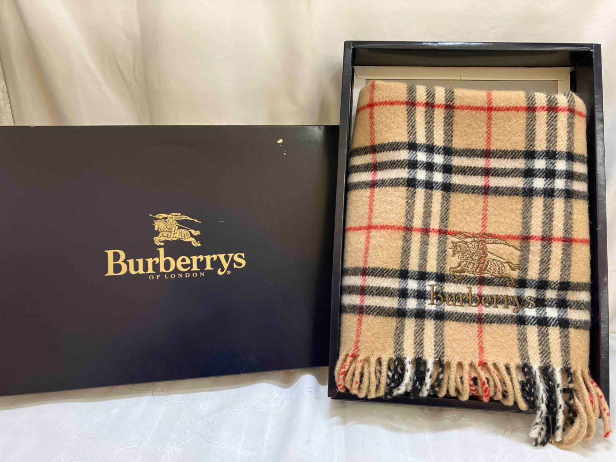バーバリー ひざ掛け ノバチェック ウール100% 65×120cm Burberry