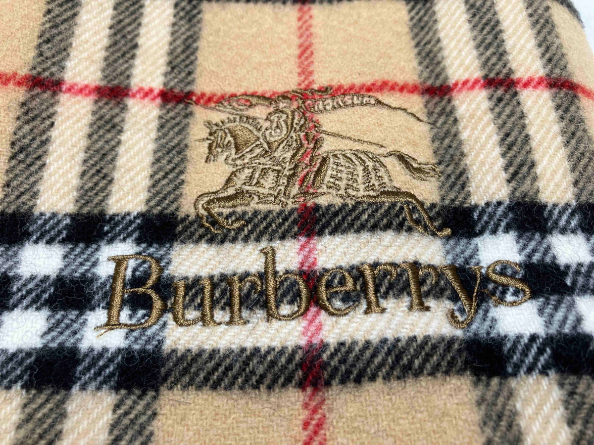 バーバリー ひざ掛け ノバチェック ウール100% 65×120cm Burberry