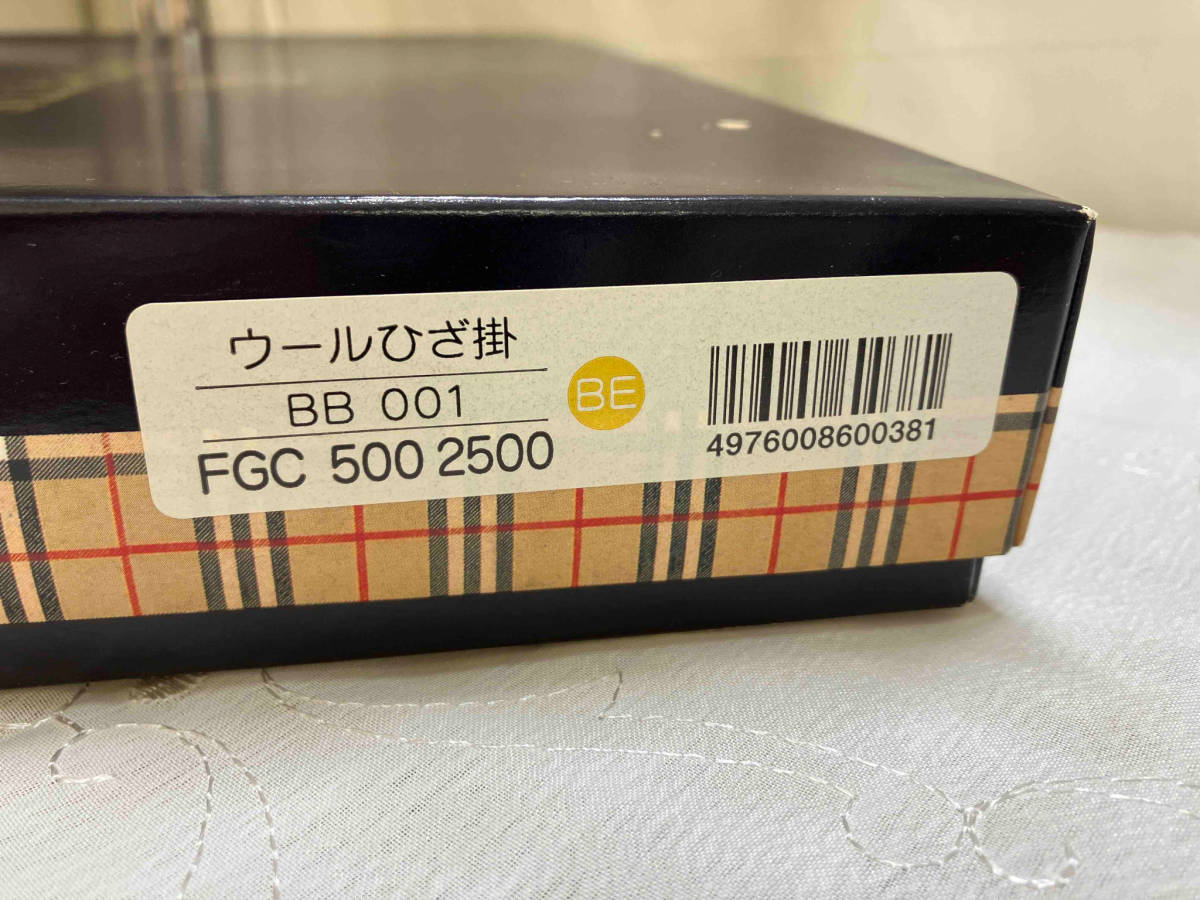 バーバリー ひざ掛け ノバチェック ウール100% 65×120cm Burberry