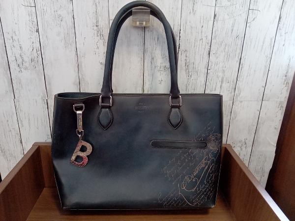 Berluti ベルルッティ A0189 バッグ トートバッグ チャーム ブラック