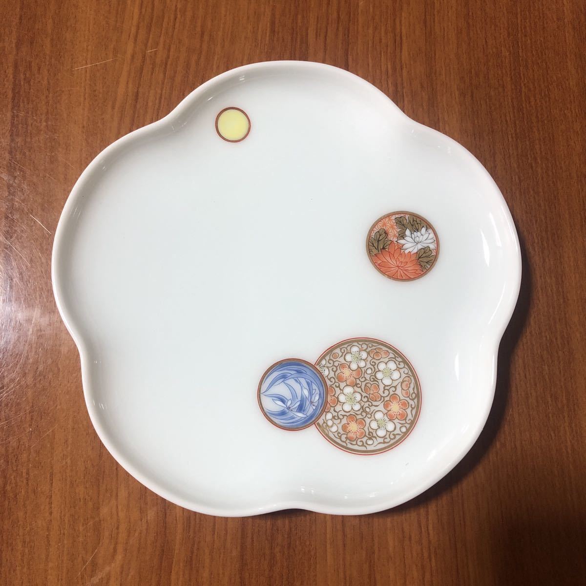 黒岩卓実 たくみ窯 赤絵金彩 小皿 中皿 フリーカップ 組皿 食器セット 14