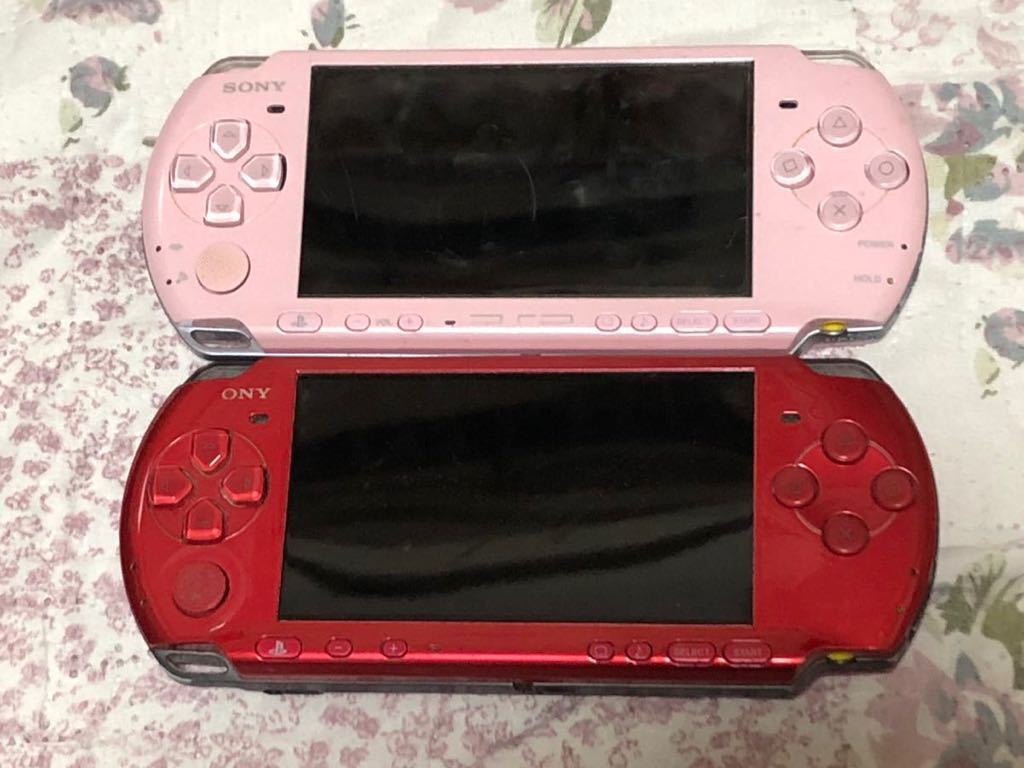 PSP-3000 本体 2台セット 読み込み可 ジャンク品 本体2台 【公式通販】