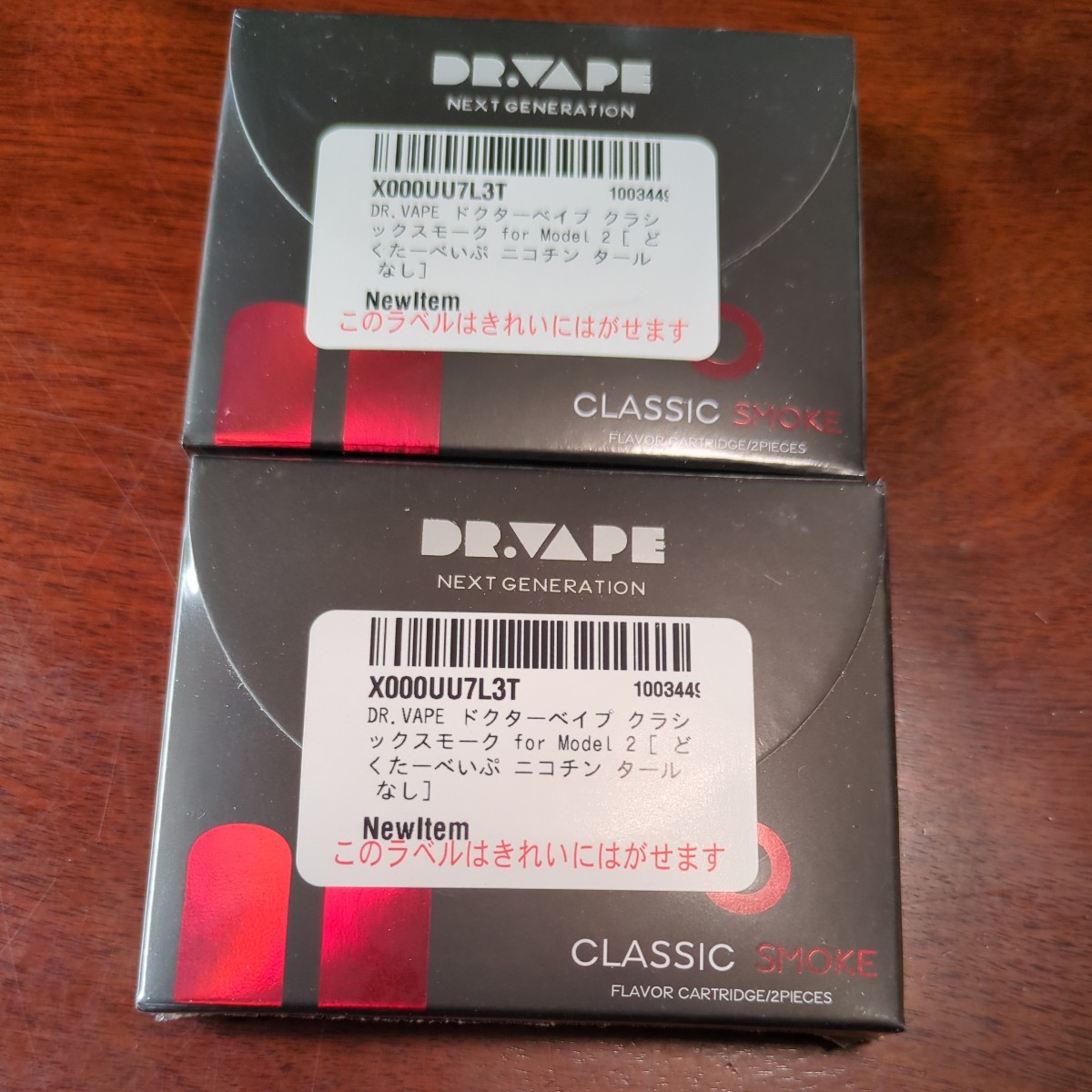 509h2125　DR.VAPE ドクターベイプ クラシックスモーク for Model 2 [ どくたーべいぷ ニコチン タール なし]×2箱