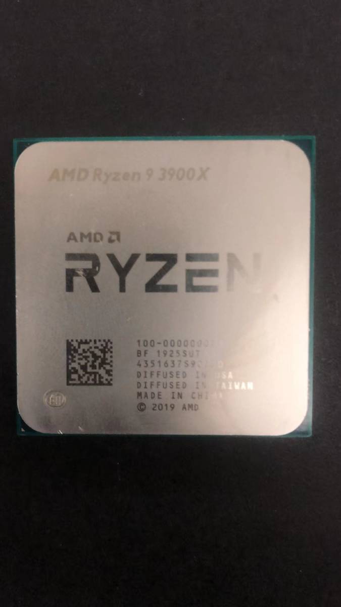 AMD Ryzen 9 3900X CPU 中古ジャンク品扱い 8044 AMD Ryzen9-3900X 12