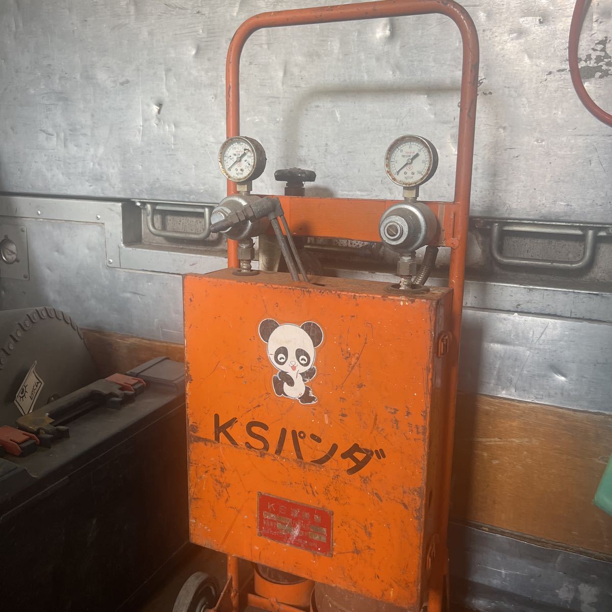 千葉 中古 KSパンダ アセチレンガス 酸素 溶接 溶断 溶接機 切断機 