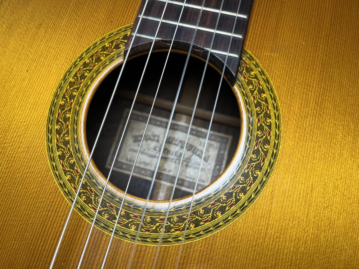 △松岡良治作 払っ No,20 1973 クラシックギター ヴィンテージギター 