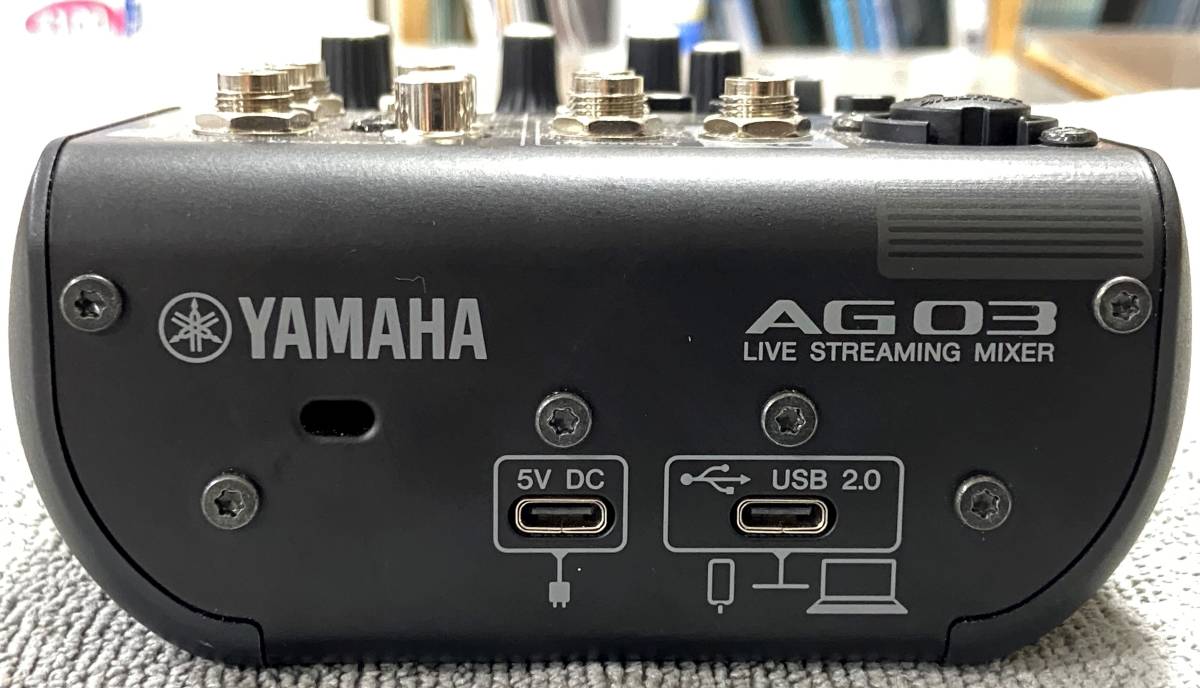 YAMAHA AG03】オーディオインターフェイス/ミキサー 中古 中古品