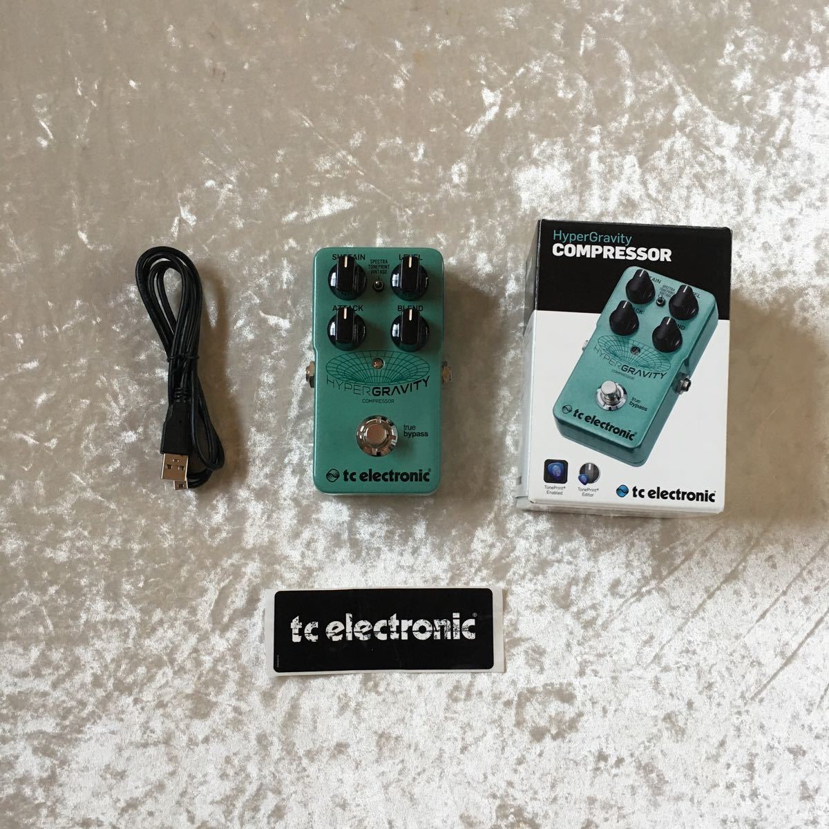 Compressor/tc electronic/hyper gravity/マルチバンドコンプレッサー/Guitar&Bass_1