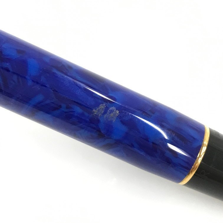 PARKER パーカー 万年筆 DUOFOLD デュオフォールド ブルーマーブル