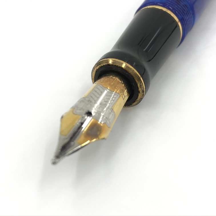 PARKER パーカー 万年筆 DUOFOLD デュオフォールド ブルーマーブル