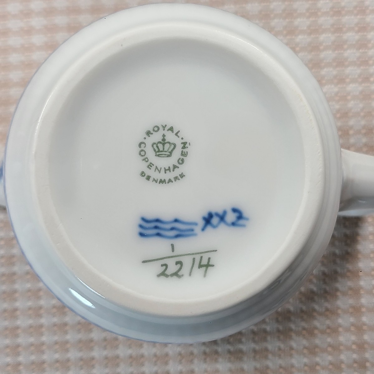ロイヤルコペンハーゲン ホテル用厚手 ブルーフルーテッド