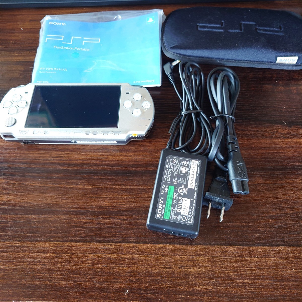 本体 シルバー SONY PSP-2000 PSP 0 ACアダプター｜Yahoo!フリマ（旧 