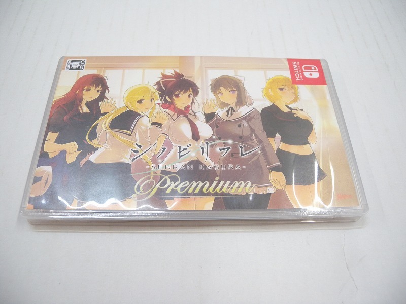 C3885 NINTENDO SWITCH ゲームソフト シノビリフレ -SENRAN KAGURA