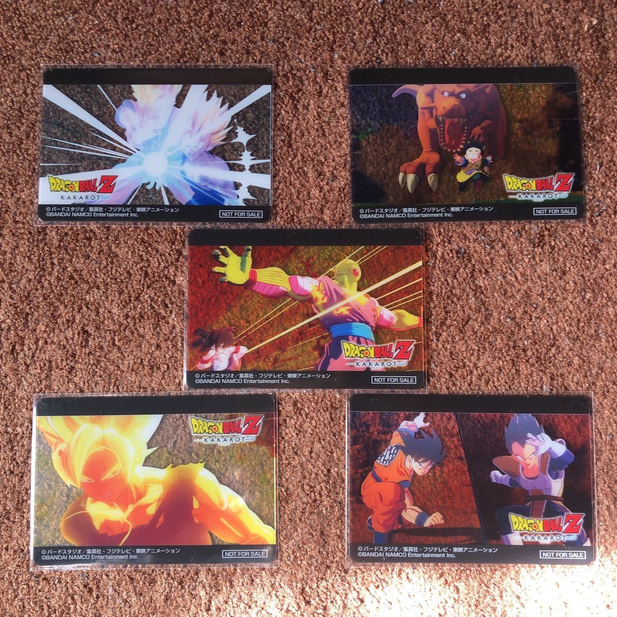 ドラゴンボールZ KAKAROT『名場面クリアカード』カード画像⁄東京