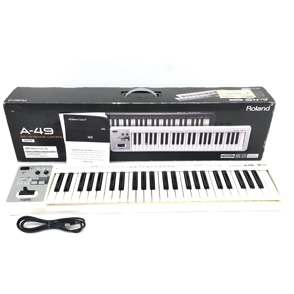 ◇Roland ローランド MIDI コントローラーキーボード◇ A-49 ホワイト 