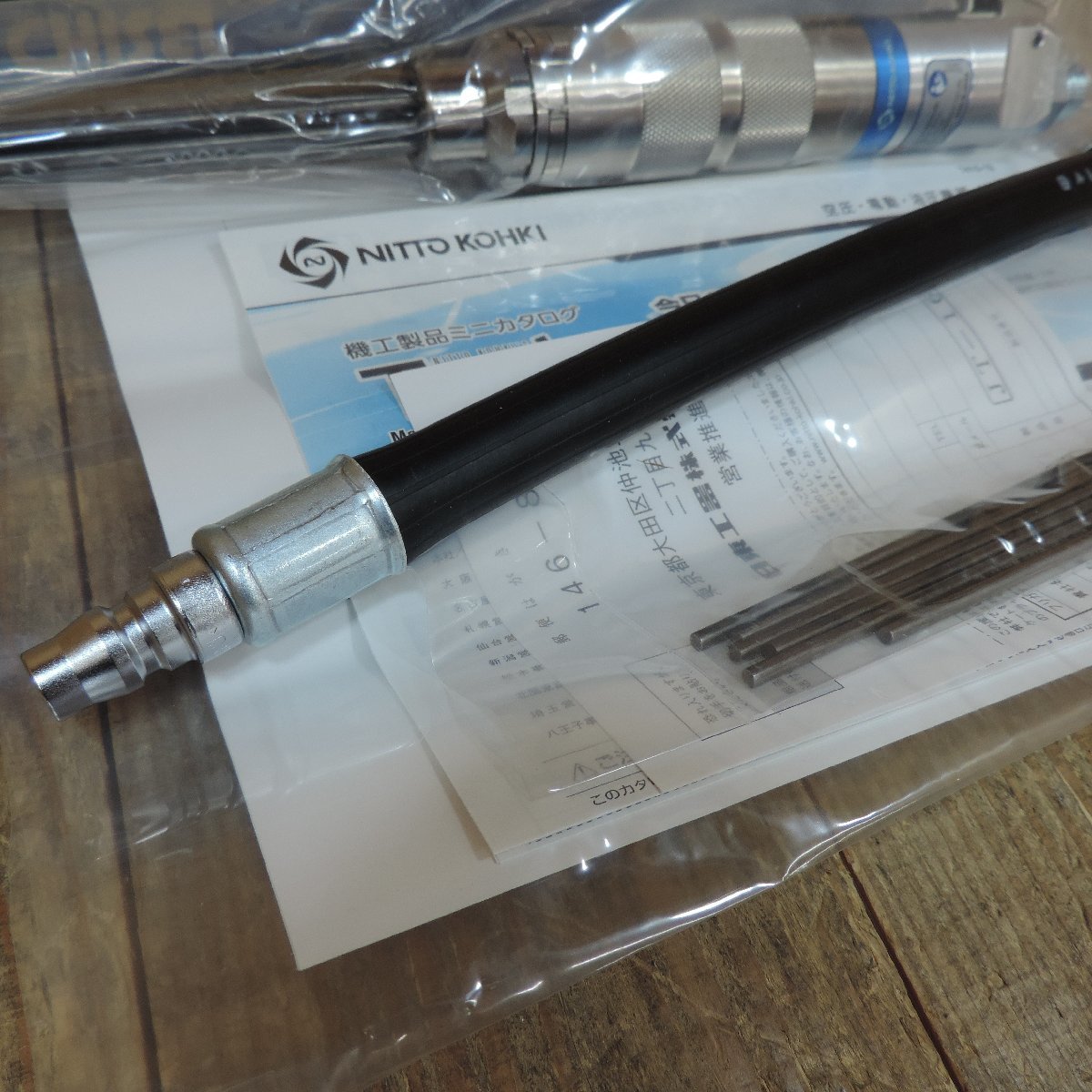 未使用品】日東工器 空気式高速多針タガネ ジェットタガネ JT-16