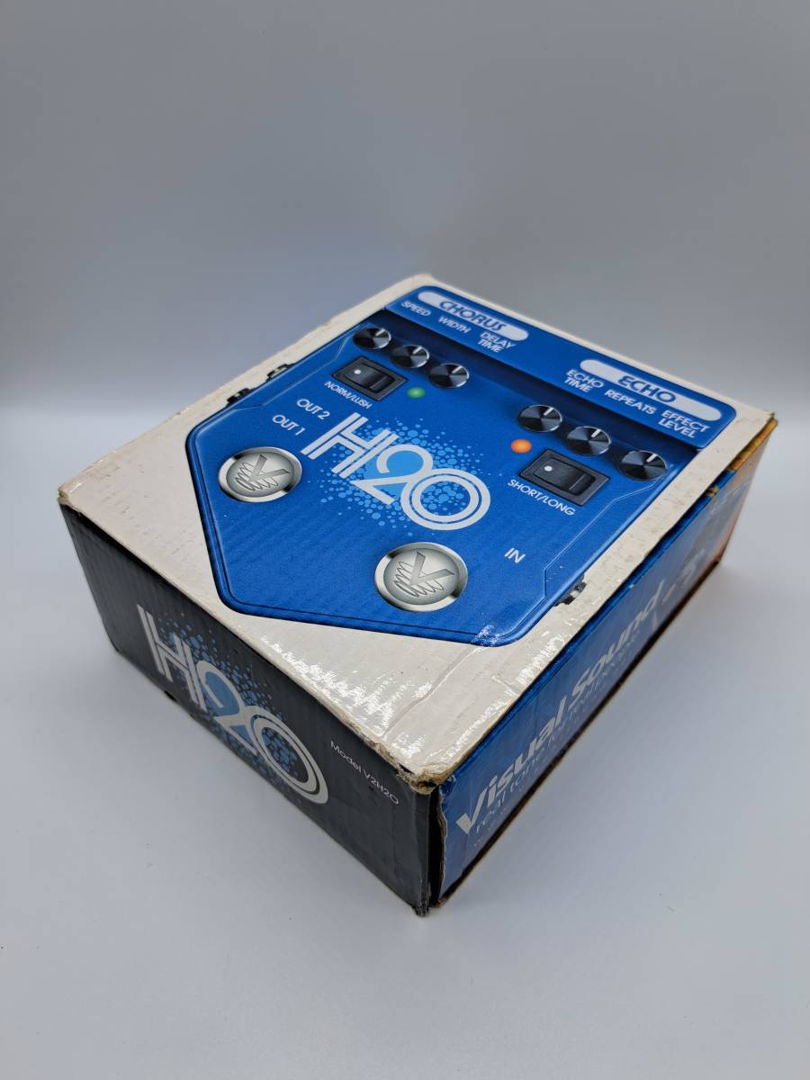 動作確認済】Visual Sound V2 H2O コーラス ディレイ 楽器・機材