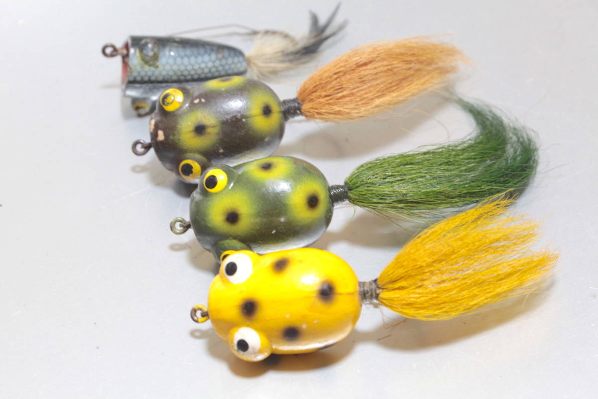 限定セール，新品 ウェーバー スピニング フロッグ セット Weber Spinning Frog ガルシア ハリソン B級ルアー列伝掲載(ペンシルベイト)｜売買されたオークション情報、yahooの商品情報をアーカイブ公開 - オークファ 淡水
