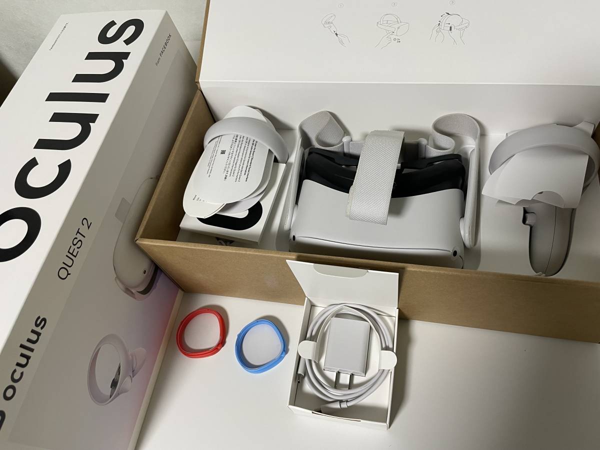 Meta Quest 2 128GB（旧称：Oculus Quest 2）中古品。(出品者送料負担 