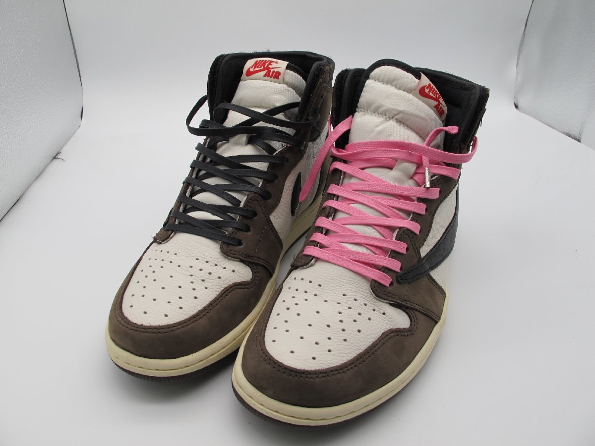 NIKE×TRAVIS SCOTT AIR JORDAN1 HIGH OG TS SP CD4487-100 ナイキ 