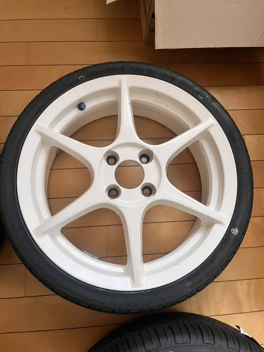 p1レーシング 16インチ 5.5j +45 タイヤ ネオリン21年製165/45R16(新品 