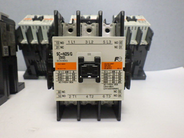 ◎５個セット 標準形電磁接触器 SC-N2S/G 富士電機 FUJIDENKI