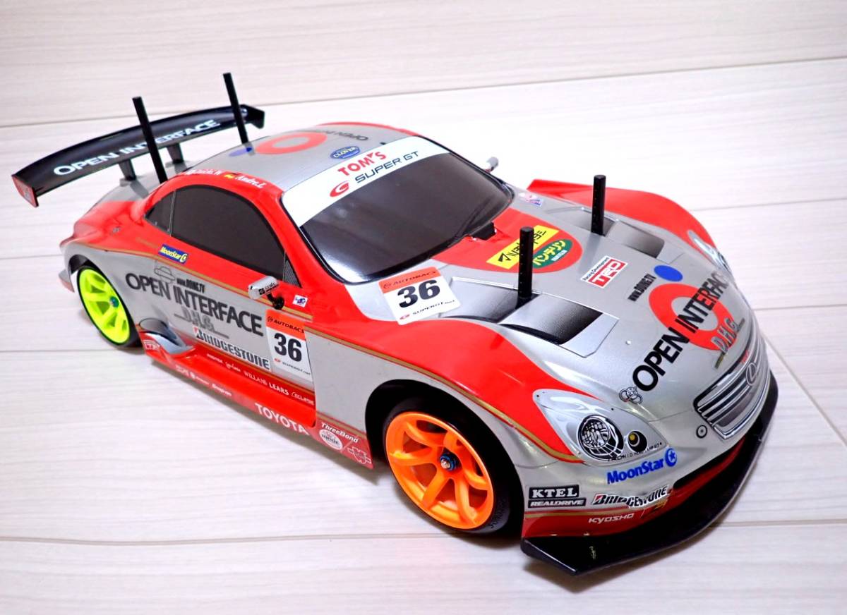 タミヤ TT01R TypeE レクサスSC430 ボディ付 シャーシ ドリフトなどへ
