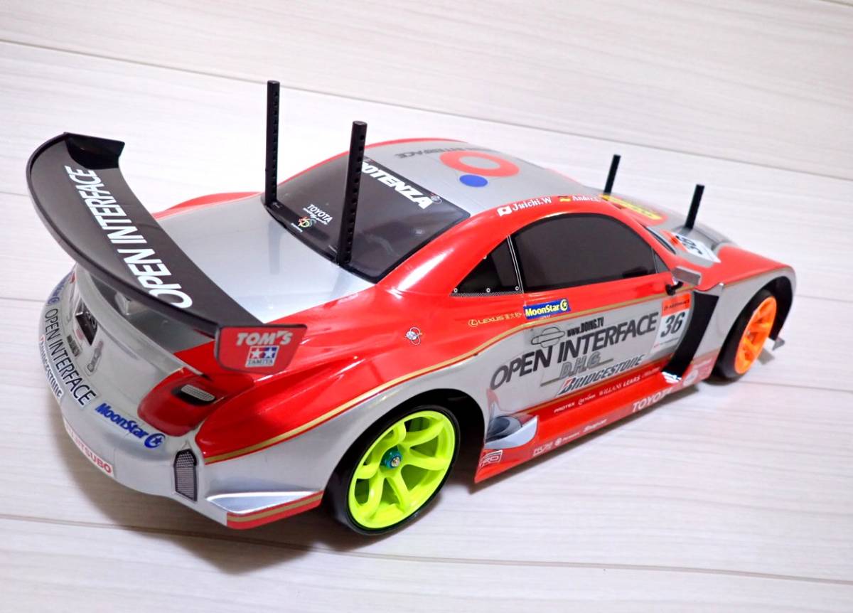 タミヤ TT01R TypeE レクサスSC430 ボディ付 シャーシ ドリフトなどへ