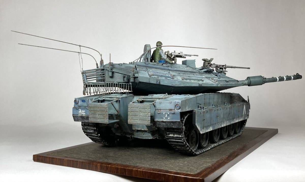 完成品 アカデミー 1/35 イスラエル国防軍 主力戦車 メルカバ Mk.4 LIC