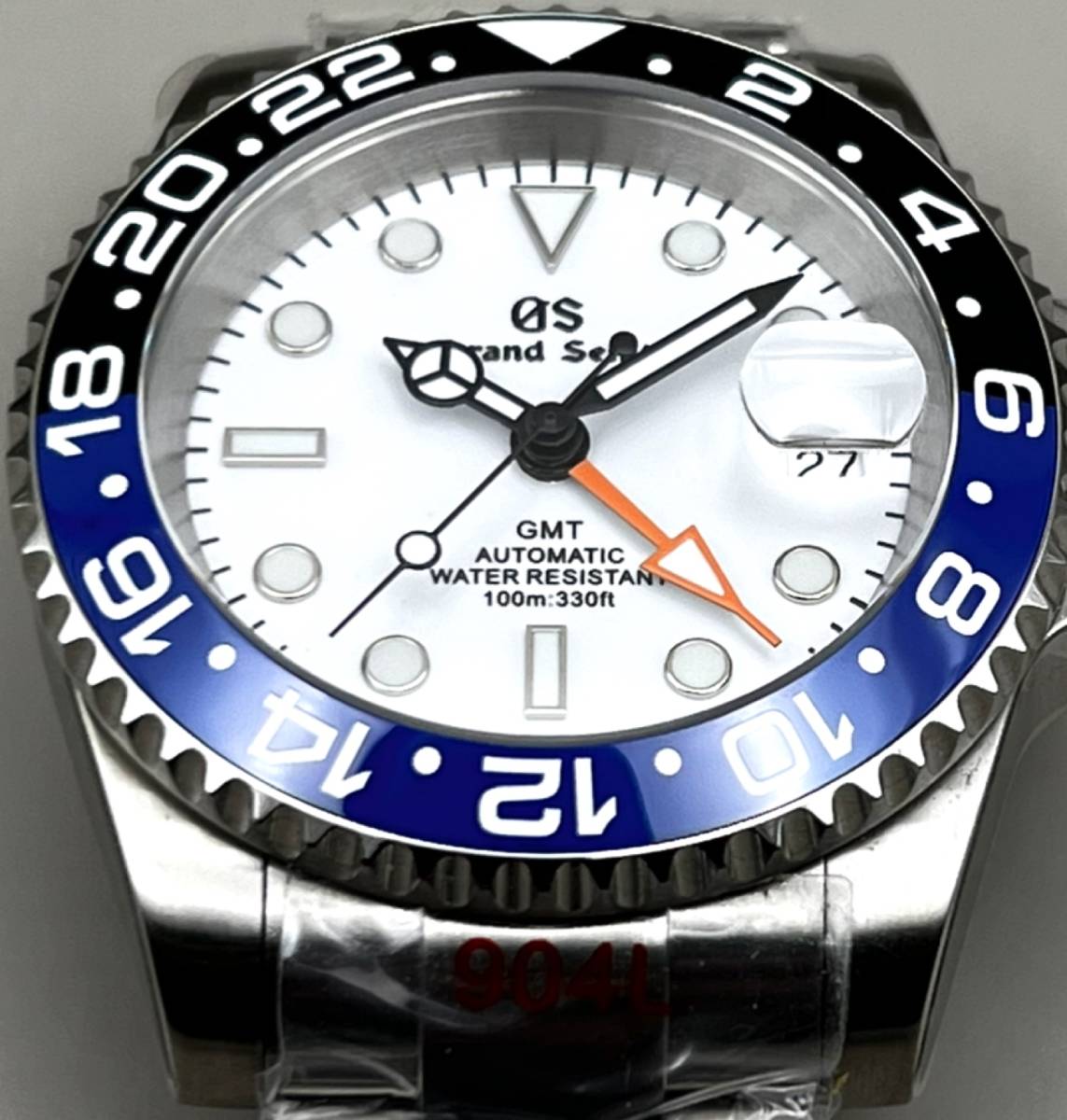 SEIKO MOD NH34 GMT バットマン カスタム 40mm ダイバーズ 手巻き