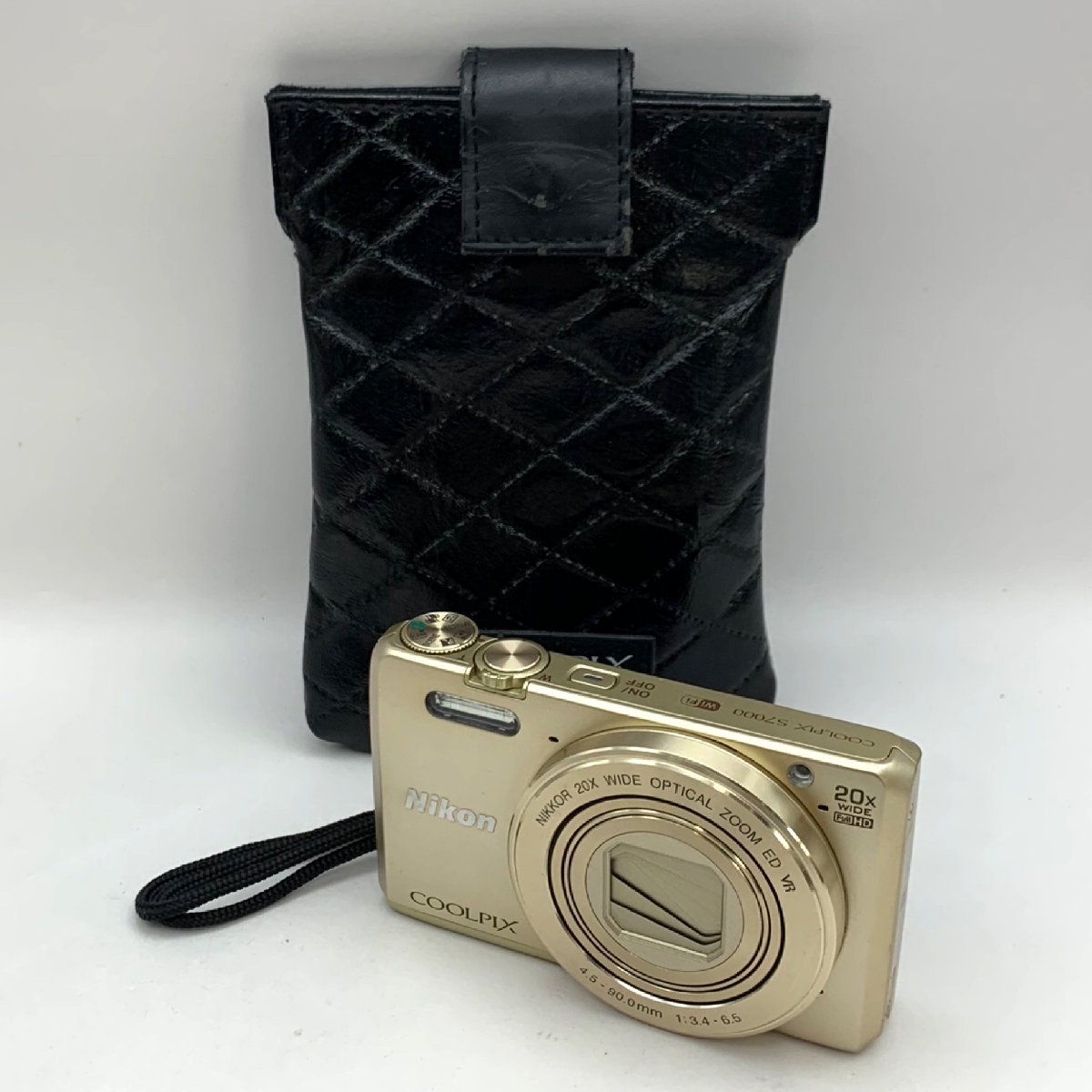 1円～/Nikon/ニコン/COOLPIX/クールピクス/S7000/ゴールド/NIKKOR/4.5 