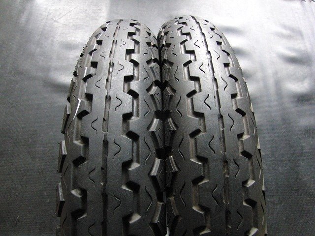 【送料無料★ ※沖縄・離島を除く】中古前後セット!ダンロップ◎TT100GP. 100/90-19. 110/90-18. DX138:23095