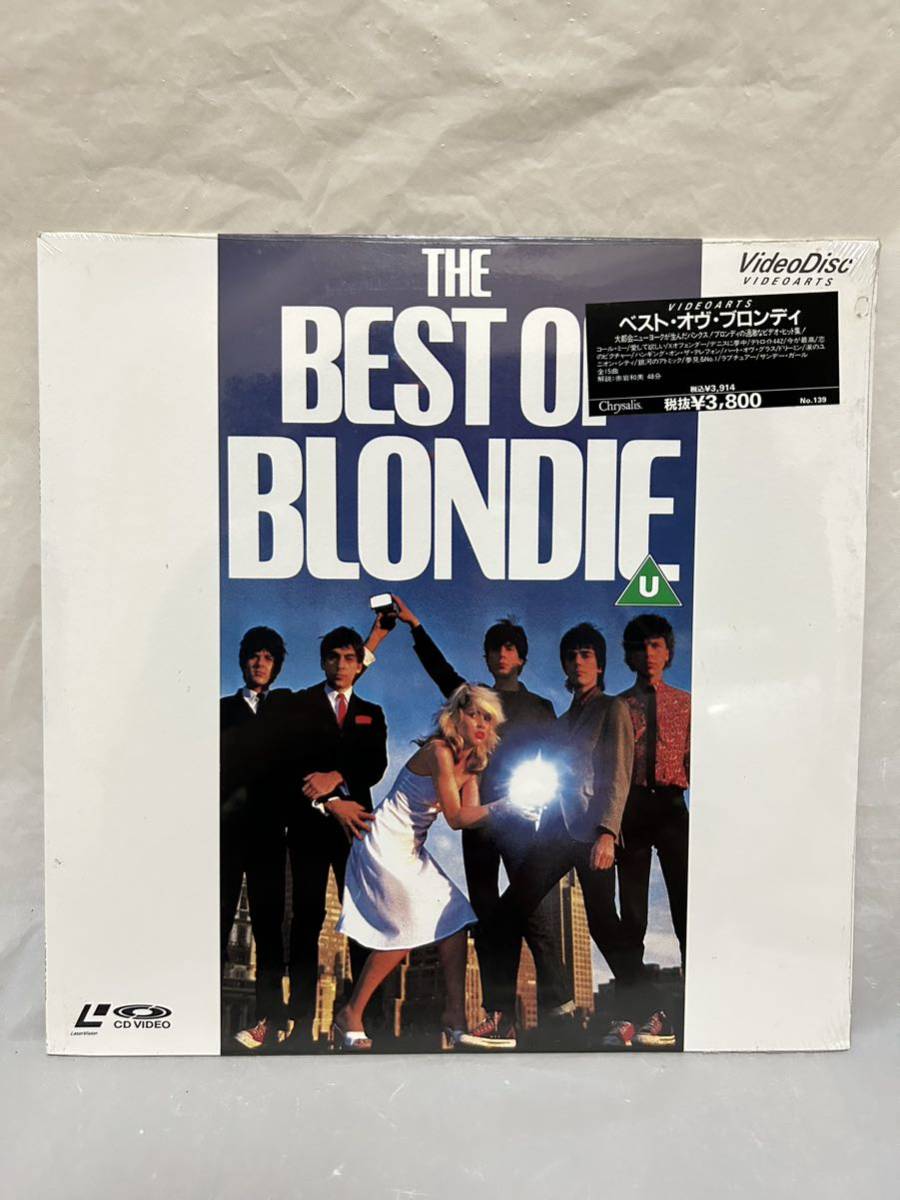 ◎M447◎LD レーザーディスク 未開封/ベスト・オヴ・ブロンディ BEST OF BLONDIE/赤岩和美/コール・ミー/愛して欲しい/Xオフェンダー 他