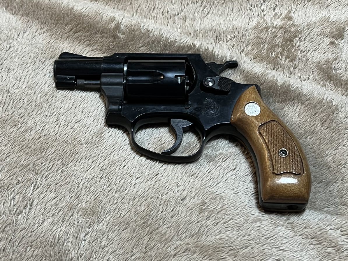 マルシン ガスリボルバー S&W M36 2inch チーフスペシャル 木製