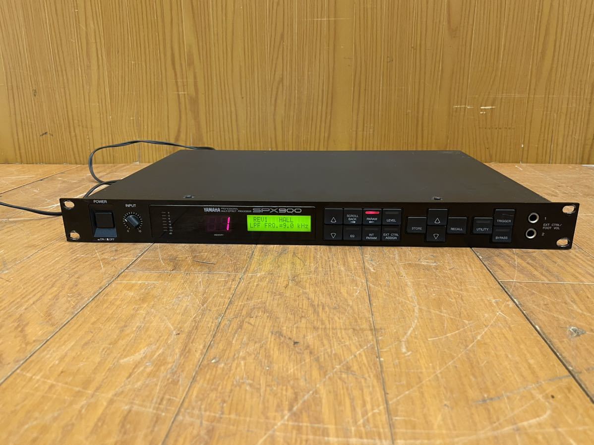 YAMAHA SPX900 マルチエフェクト プロセッサ―（希少 名機 YAMAHA