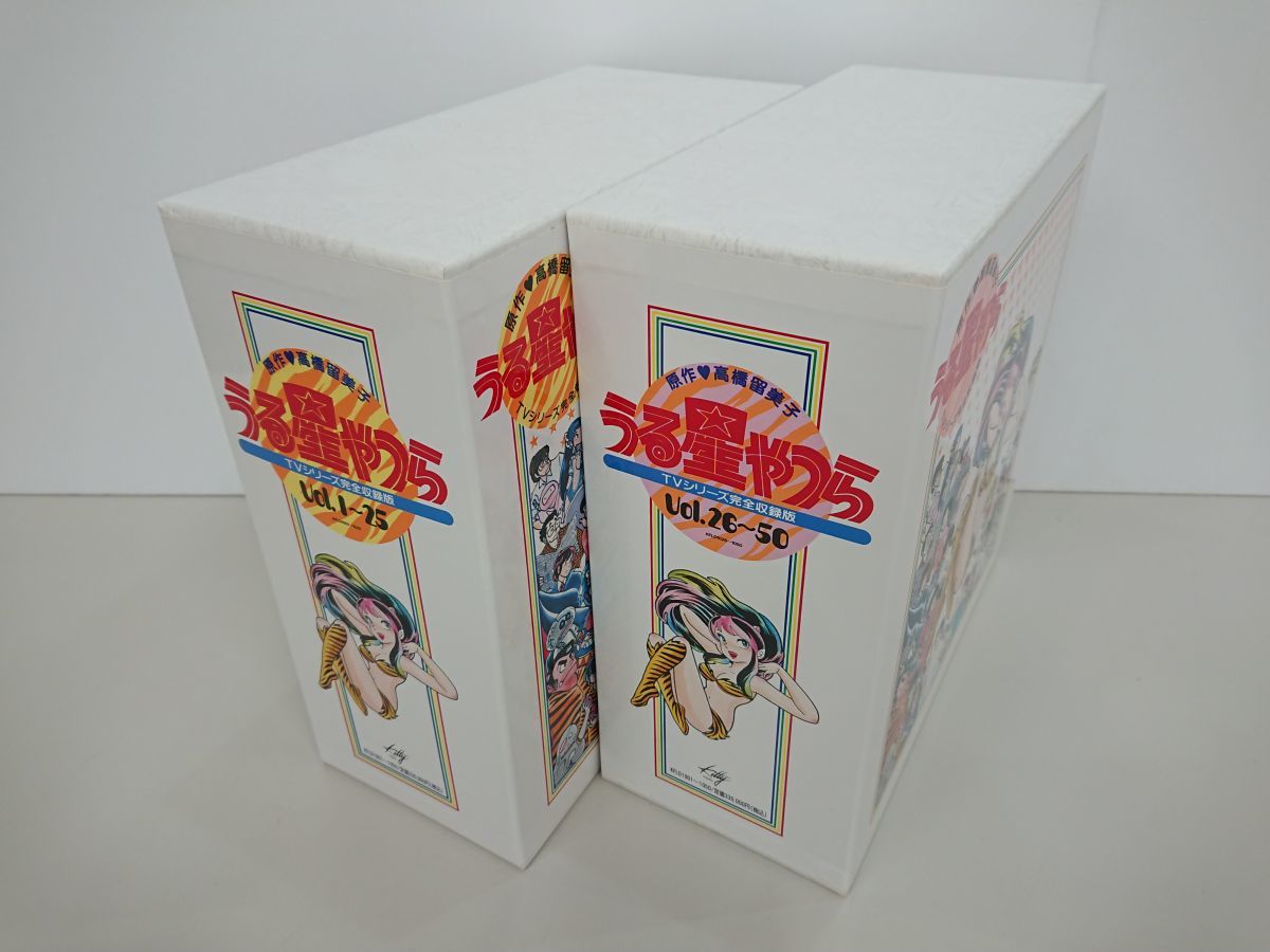 LD-BOXセット売り/うる星やつら TVシリーズ完全収録版 Vol.1〜25.26