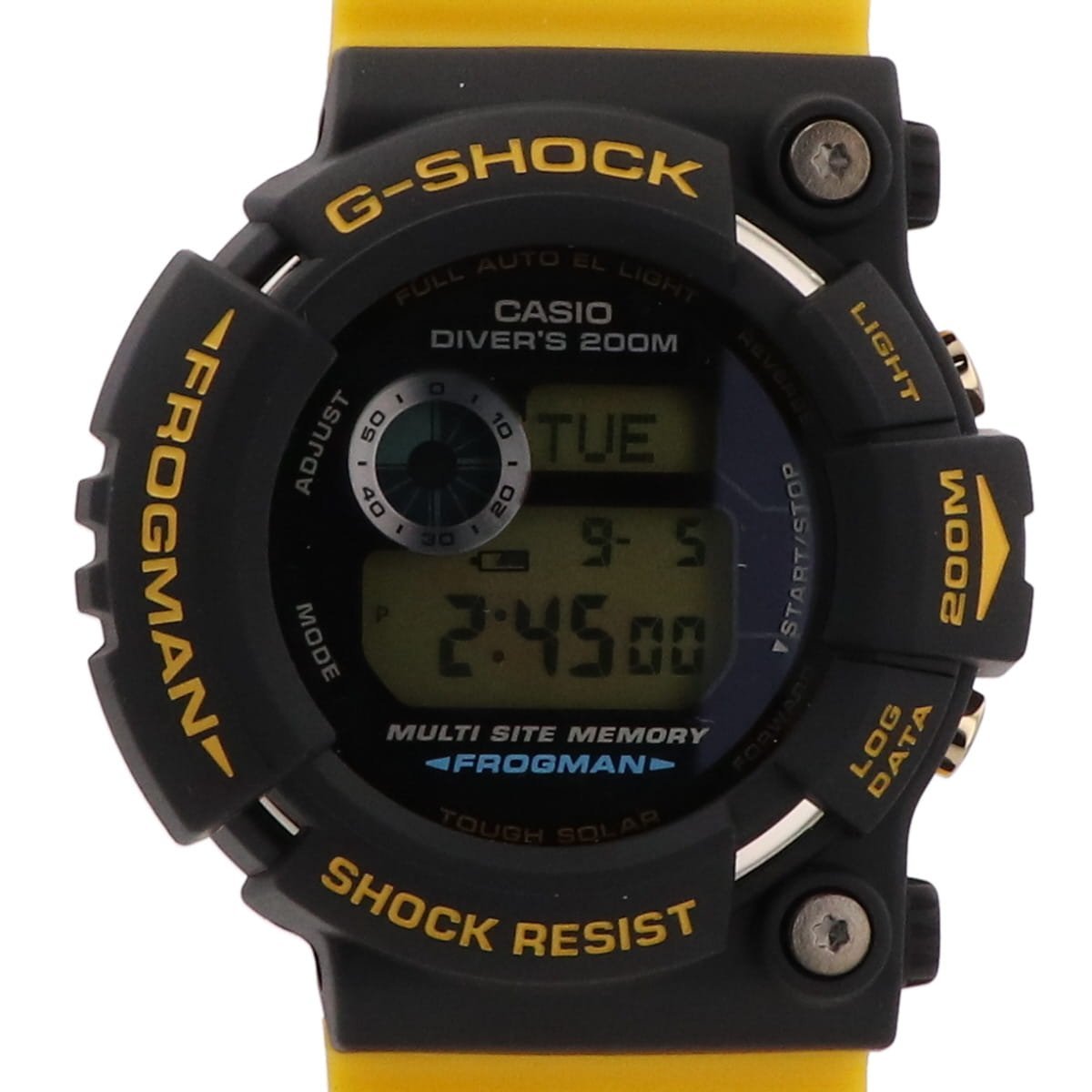 ジャンク品】カシオ CASIO G-SHOCK フロッグマン イルクジ 美品 缶 