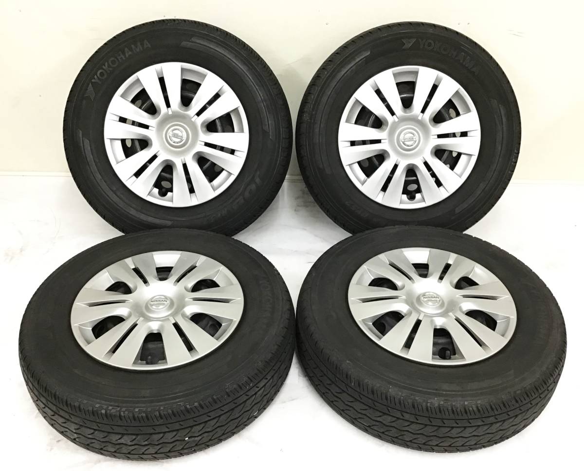 4本セット 15インチ タイヤホイール 195/80R15 107/105L LT ヨコハマ  