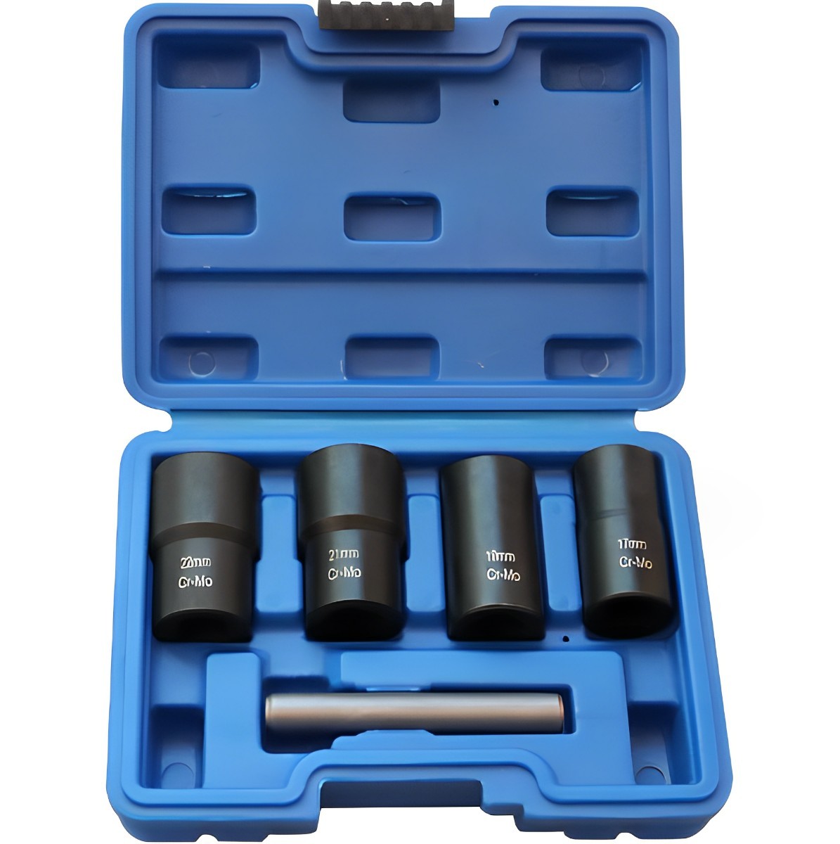 ソケット ホイール ロック ナット 外し 17mm 19mm 21mm 22mm 4点セット インパクト ディープ レンチ 工具 整備 車 タイヤ