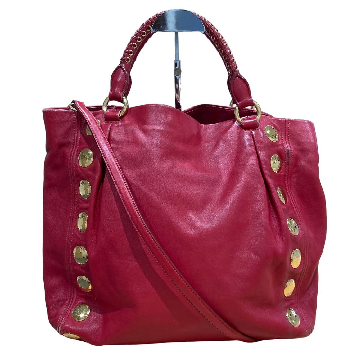 MIUMIU ミュウミュウ 2WAY ハンドバッグ ショルダーバッグ レザー