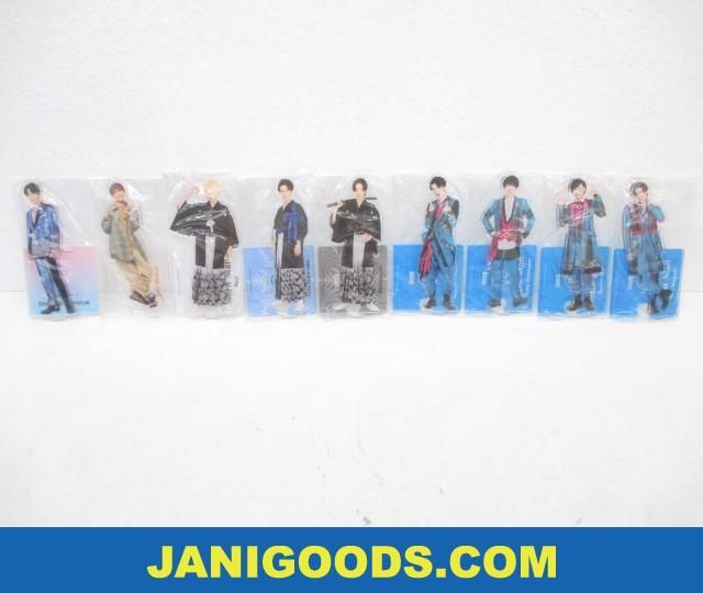 Snow Man 渡辺翔太/向井康二 他 アクスタFest 2022/LIVE TOUR 2021 Mania 等 アクリルスタンド 9点 【良品 同梱可】