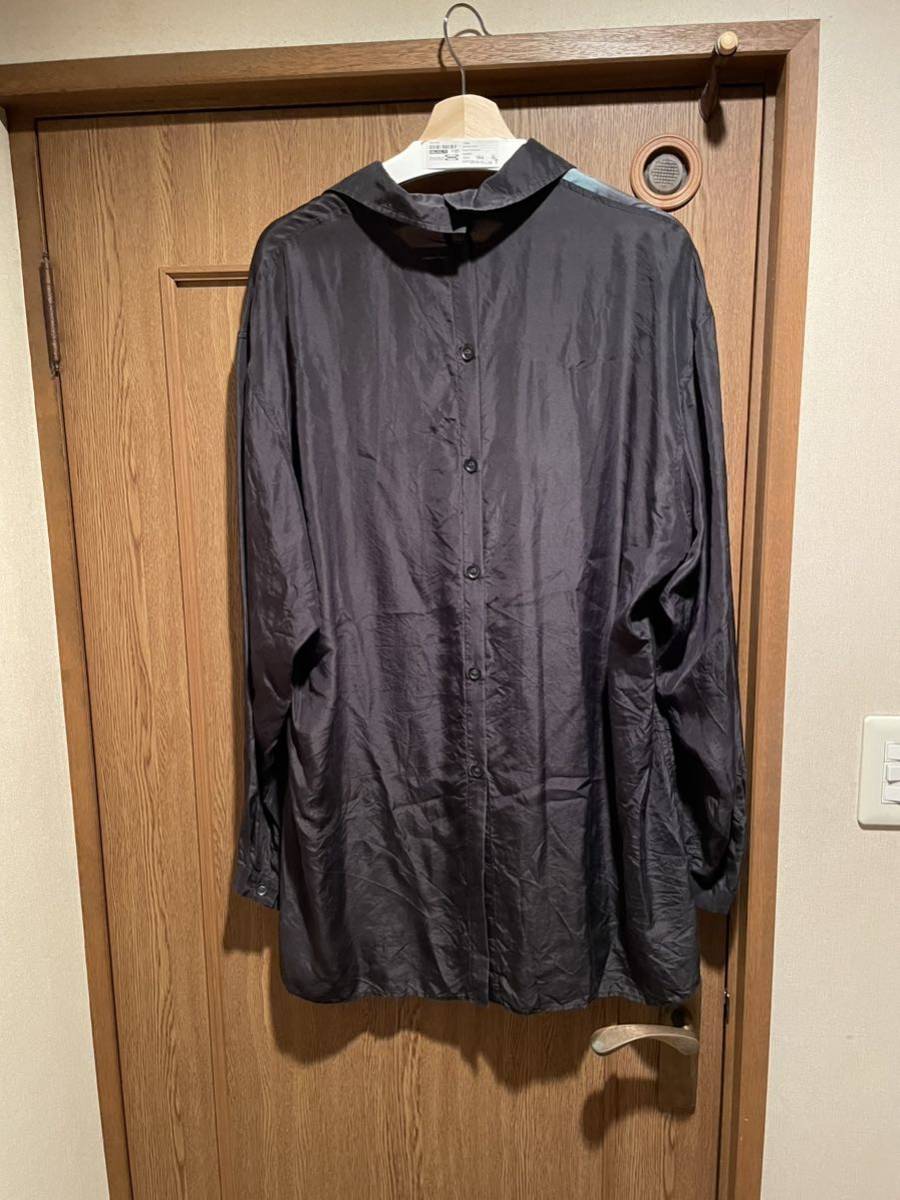 yohjiyamamoto 18ss 内田すずめ 今宵椿シルクシャツ(長袖シャツ)｜売買