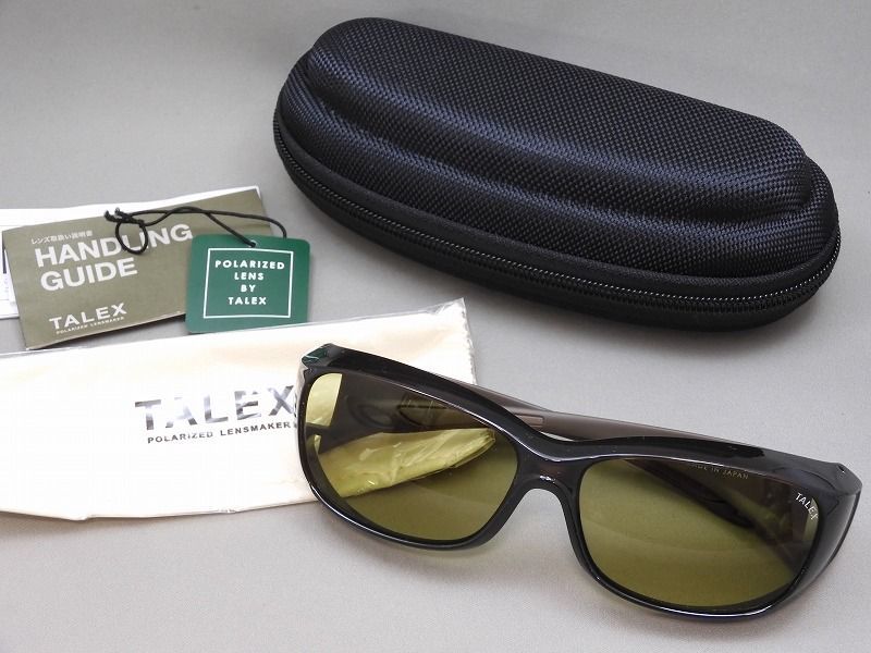 良品! TALEX/タレックス 偏光レンズ 超軽量オーバーグラス EM6-D03-04